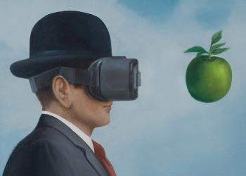 Robert Hunt, illustration, virtual reality, Saatchi and Saatchi, magritte