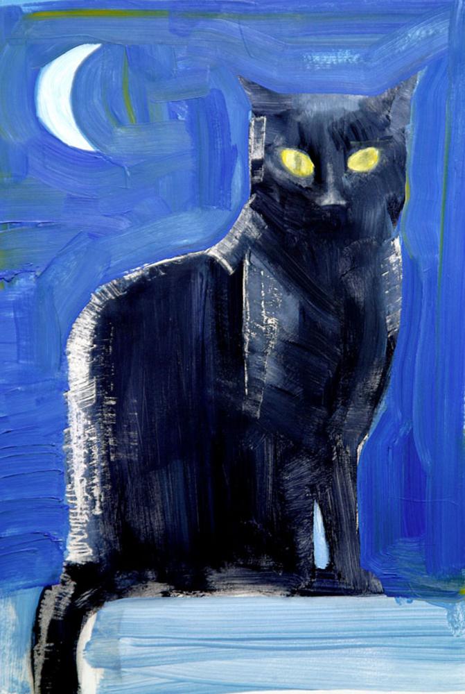 Robert hunt, black cat