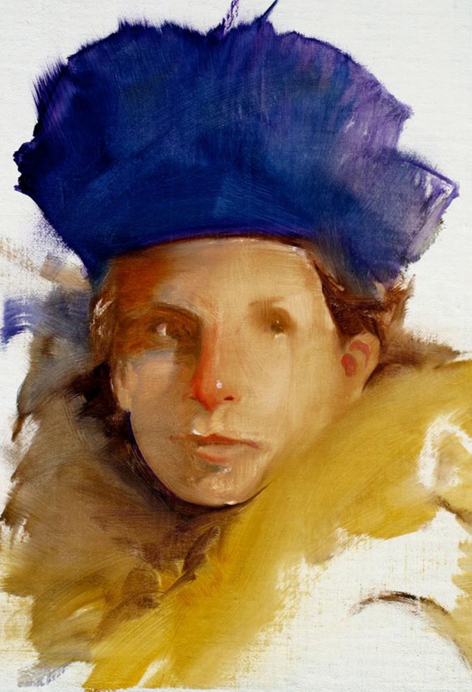 Robert hunt, blue hat