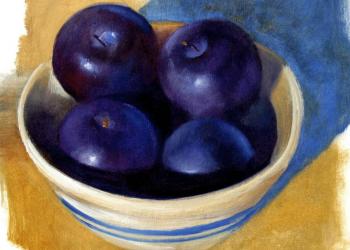 Robert Hunt, william carlos williams, poetry, artwork, art, illustration, plums