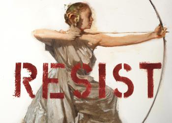 Resistance, robert hunt, protest art, poster, resist